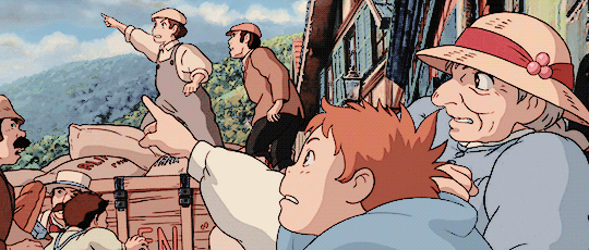 uchihasaskes:  studio ghibli + scenery↳ howl’s moving castle ハウルの動く城