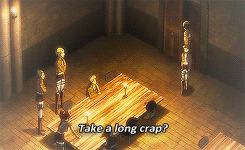 princessaryastark:  ↳ Best of Levi Lines [1/?] 