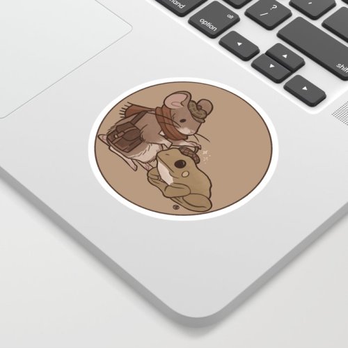 littlealienproducts:Whimsical Mouse Art Prints by My Darling Boy 