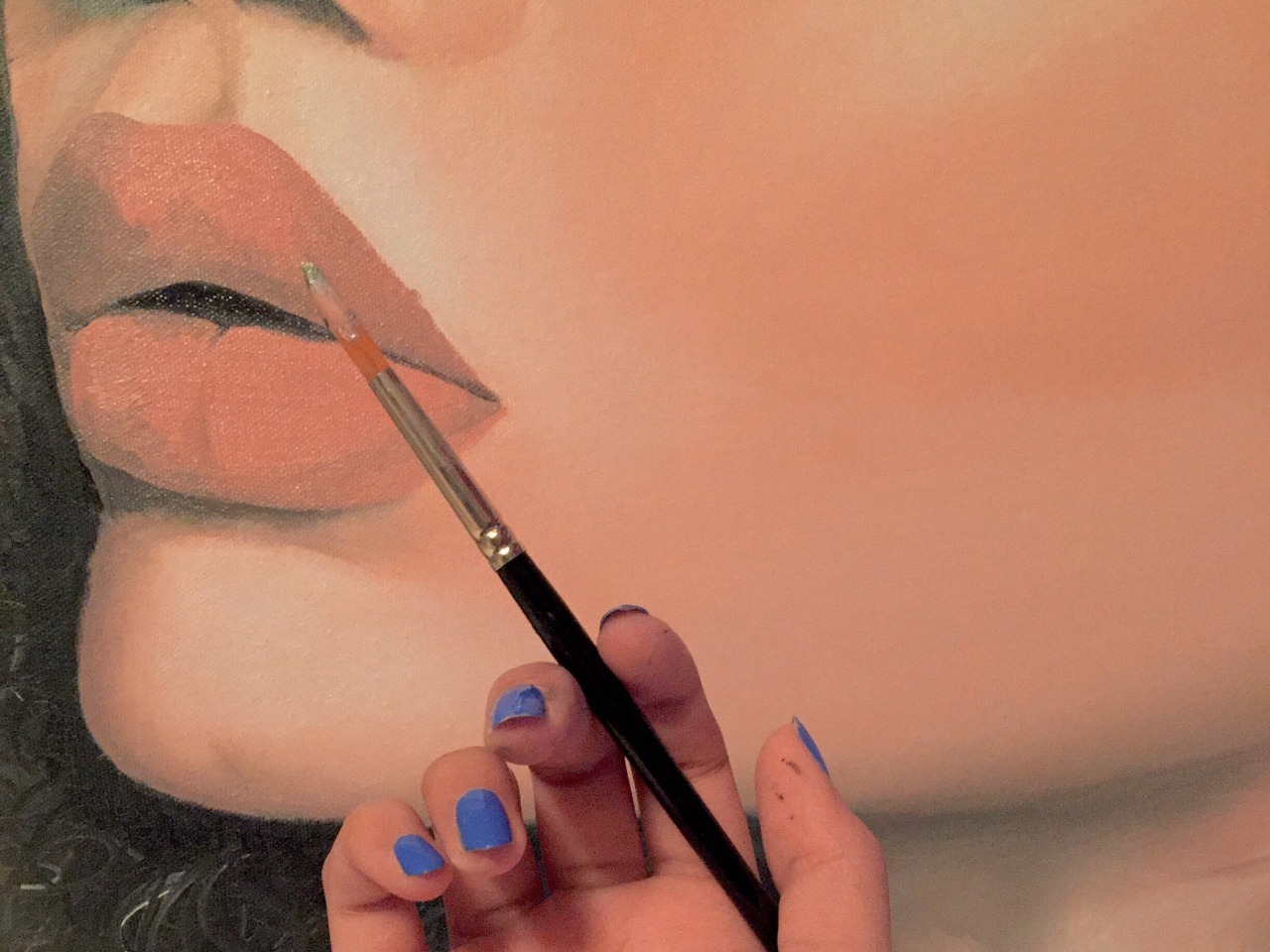renvissvnce:  another painting that’s taking too long. 