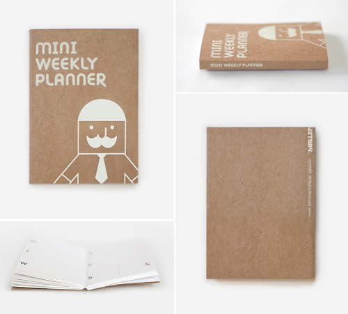 mini weekly planner → $9.95