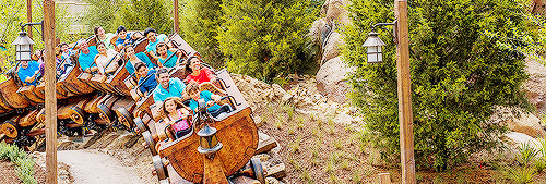 mickeyandcompany:  May 28, 2014 - Seven Dwarfs Mine Train officially opens at Walt Disney World’s Magic Kingdom Park (photos by Disney Tourist Blog and Disney Parks Blog)