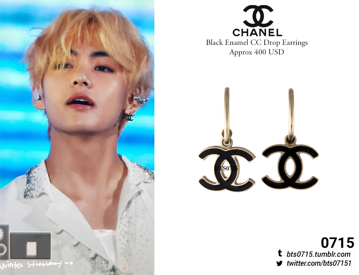 sei⁷ on X: Taehyung: chanel earrings stay ON #FourthLookAt7   / X