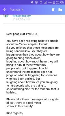male-assist:  So I sent an email to TWLOHA and got a great reply. 