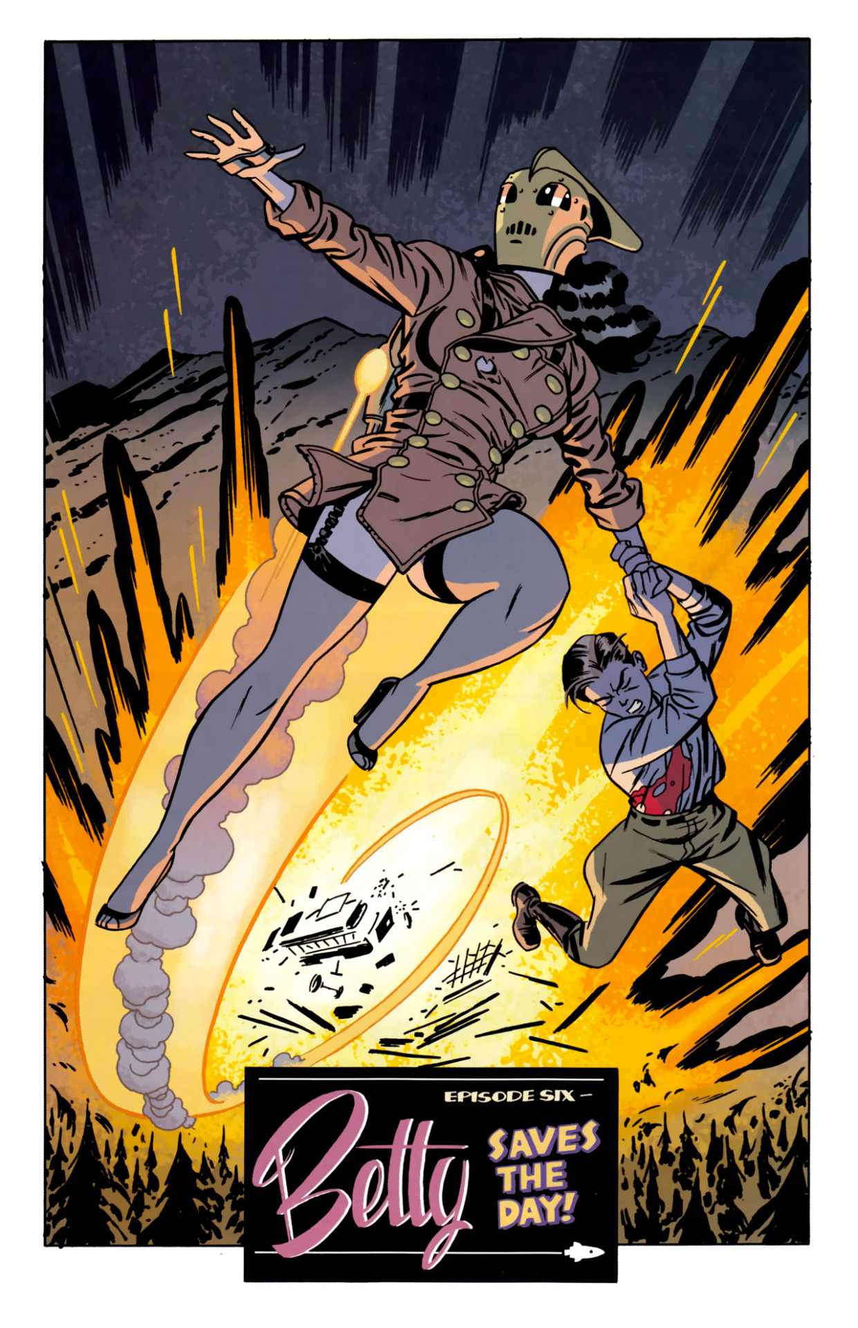notpulpcovers:  Betty Saves The Day
