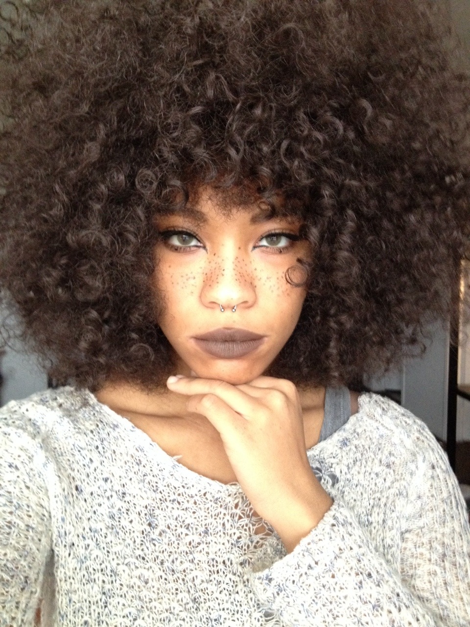 kieraplease:BEWARE OF SELFIES: If you stare at it long enough, you will find something