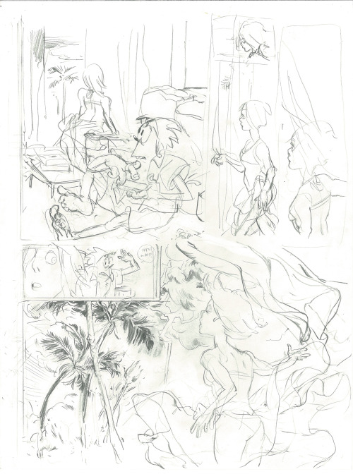 A few pages of pencils from an unfinished comic, “Margo in Bed,” that I was working on in 2010 and 2011I had a lovely time visiting MOCCA this last weekend! Thank you to everyone who came to my talk!