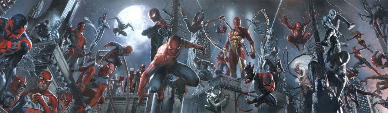ungoliantschilde:  some widescreen Marvel paintings by Gabriele Dell’Otto. 