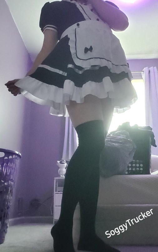 Cleaning Is Always Better In A Maid Dress (*)