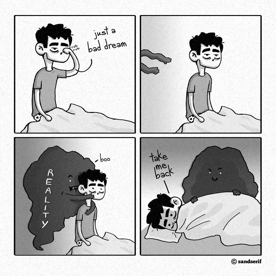 pr1nceshawn:  Relatable Comics About The Negative Things In Life.