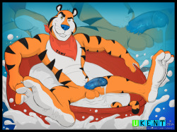 hotmonsterxxx:Tony the Tiger ukent, chisuun, chestnuts, k-9, taoren