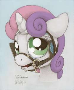 tlatophat:  So I decided to do something completely different, and color someone else’s drawing. This is my color of Bridle Belle by ecmajor (also Here) It was actually a nice change of pace!  Thanks to ecmajor for allowing others to color his awesome