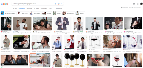 I Cannot Find The Pose That Conveis The Sheer Energy Of Holding A Glass Of Wine While That Bastard Libidinno