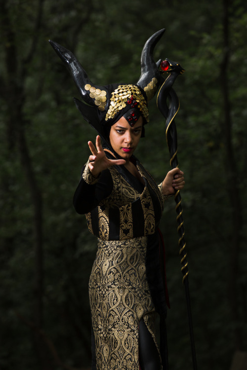 geekyblackchic: My cosplay of Grand Enchanter Vivienne. Dragon Age is my favorite video game series 