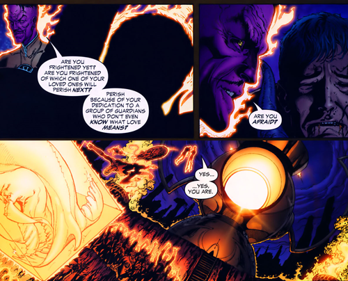 notagreenlantern:  A GuyKyle spam for every arc part 3 of IDK. Many? - Sinestro Corps War prelude