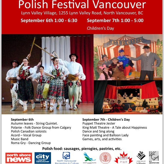 <p>We will be here at the #PolishFestival with some art, accessories and jewellery for sale! Stop by and say dziendobry! #polska #poland #lynnvalley #northvancouver #northvan If you are Polish Canadian artist, there is still room for you to book a spot to promote, show and sell your work too! PM me and I can share the contact info!</p>