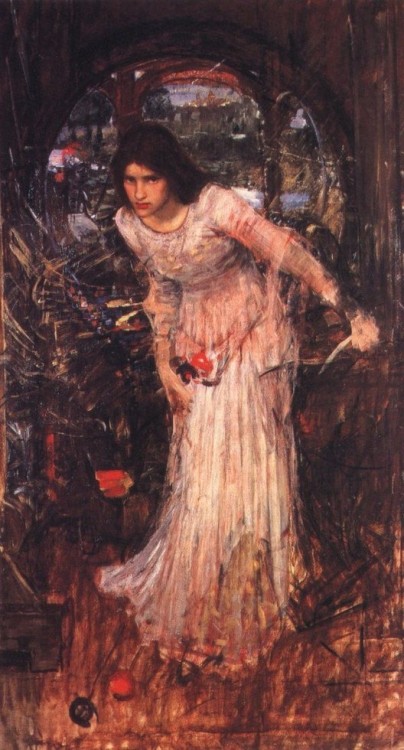 Lady of Shalott by John William Waterhouse