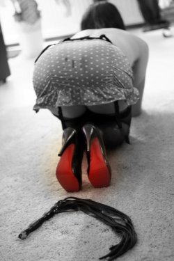 gianthecrazy:  red-emotion:  Whip and the slave by ~deviartistanbul  awwww 