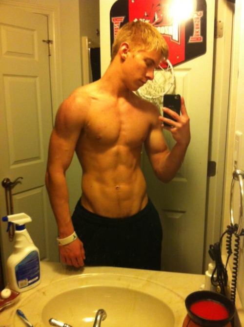 straightathletes:  Whoever requested this basketball hunk. He was a little shy so I did the best I could!