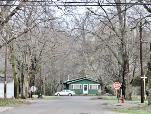 Streetscape, New Harmony, Indiana, 2014.