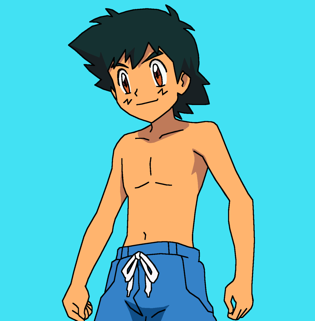 shortaminute:Ash from Pokémon (Hoopa movie)
