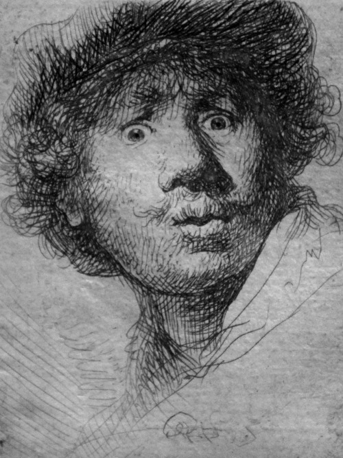 v-ersacrum:Prints of self-portraits by Rembrandt   self-portraits by Rembrandt  