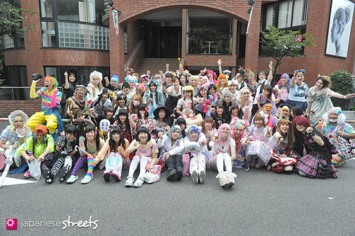 Some great images from the Harajuku Fashion Walk yesterday! All photos by  Kjeld Duits of Japan
