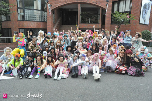 Some great images from the Harajuku Fashion Walk yesterday! All photos by  Kjeld Duits of Japanese S