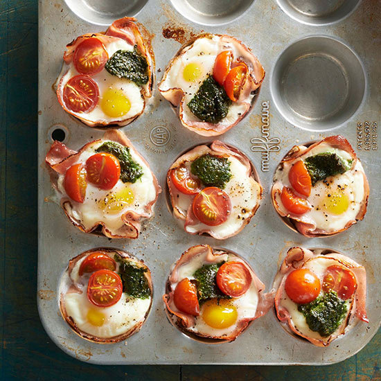 bhgfood:  Breakfast Ham and Egg Cups: That’s right! Muffins aren’t the only thing