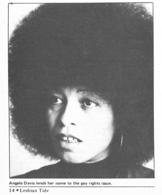 lesbianherstorian:  angela davis speaking out against california’s proposition