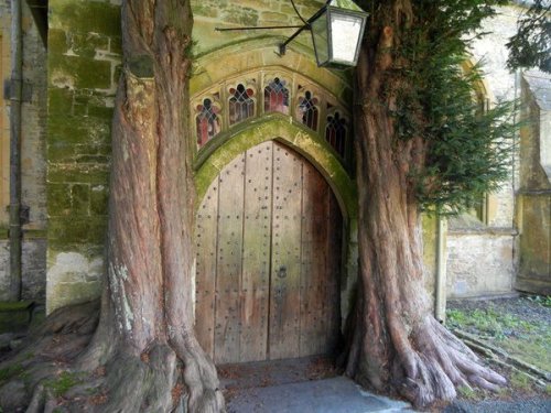 crowgirl42: (via Architecture on Twitter: “Medieval church door in Gloucestershire believed to