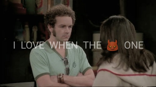 evakviigmohns: jackie & hyde, That 70′s Show.because they always will be my otp <3