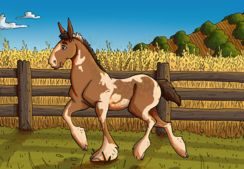 Attack 4! Gosh, I Just LOVE This Foals Colouring, And His Backstory?? I Couldnt Stop Myself Drawing Him
