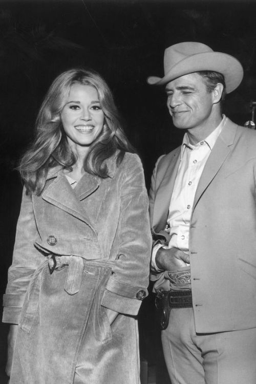 Jane Fonda & Marlon Brando Nudes &
