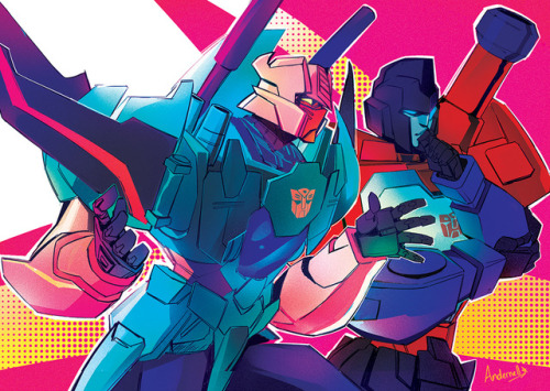 Last few prints I made for TFN,  Requiem of the Wreckers and the Simpatico dorks <3 I’ll have a f