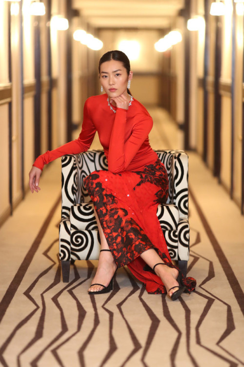 midnight-charm: Liu Wen poses before the “The Merciless (Bulhandang)” screening during t