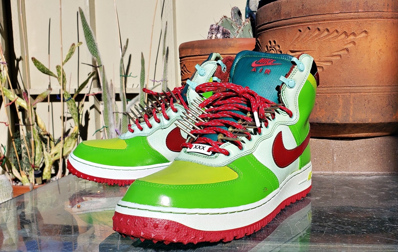 Xklusif! — The Xklusif x Nike AF1 MB Decon QS “Grinch”