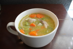 theresonatingchamber:  It is the little things that can have the most impact. My chicken soup is a very good reminder of how simplicity can go a long way 