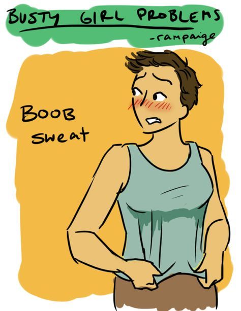 hrt4you:Before you started feminizing, I bet you didn’t even know that there was such a thing as “Boob Sweat”.  SURPRIZE!