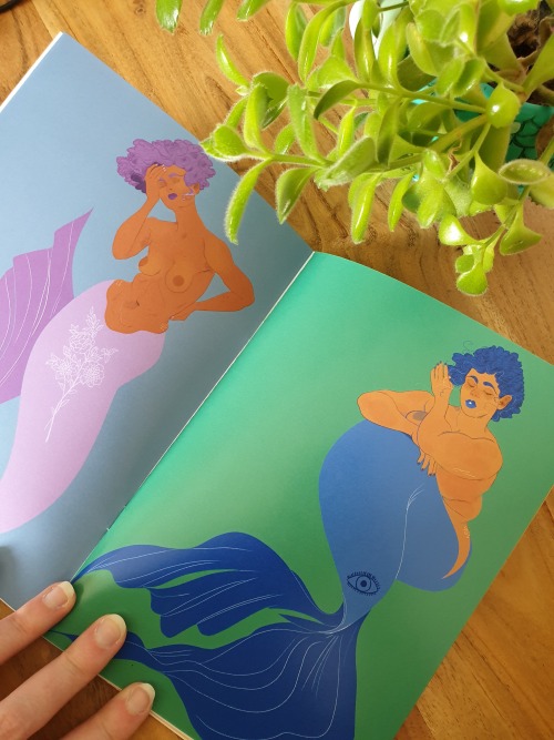 Sirens, switches, lusty witches. A double (SALTY) zine featuring the best of my MerMays and Kinktobe