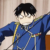 XXX roymaes:    Roy Mustang's ridiculous expressions. photo