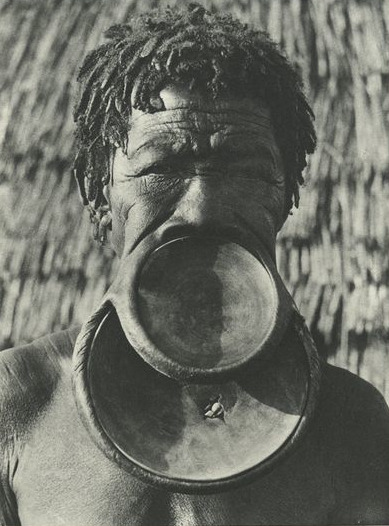 humanoidhistory:Sara women with labrets, circa 1931, from Dark Continent: Africa, The Landscape, and