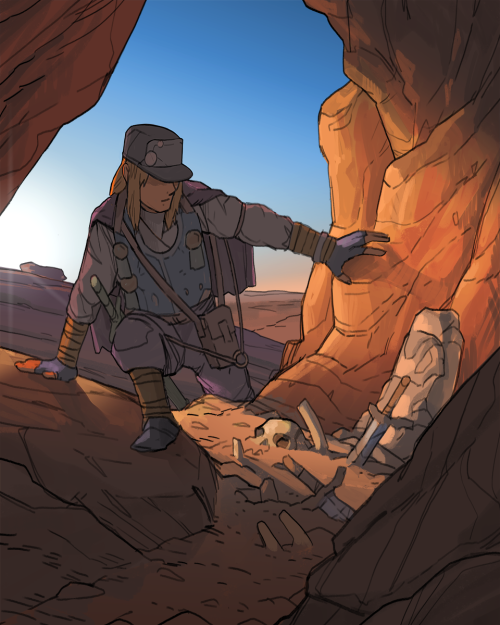 Steel, stones and bones. We’re getting closer