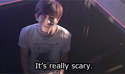 taumu: Kiseop, Dongho and Soohyun’s reaction to being launched onto the stage.