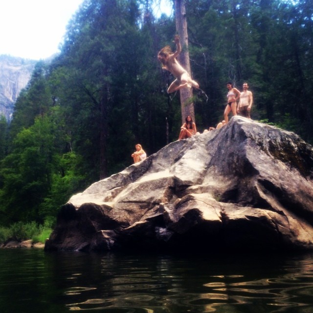 at Yosemite - Valley View