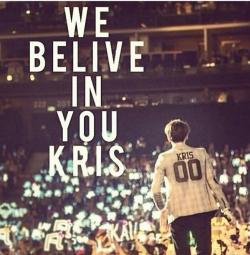 Please&hellip;Kris&hellip; We need you. We love you. We never gonna let you go. #Staystrongkris #WeBeliveInYouKris
