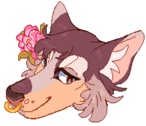 jboppity: quick pixel of my flower walf no one ever gets to see anymore