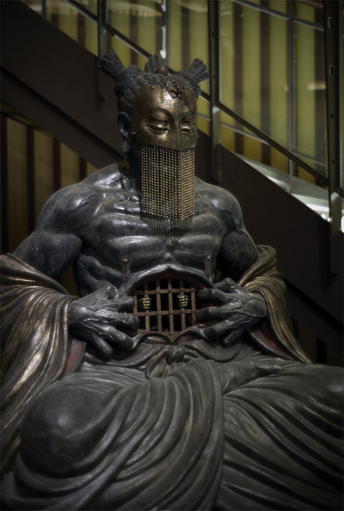 piebaldpan:Statue of Japanese God #2 (by Ta. Madtonez)