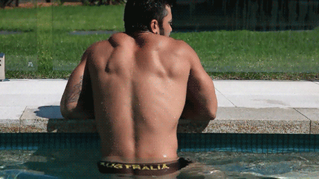 Poolside fun…