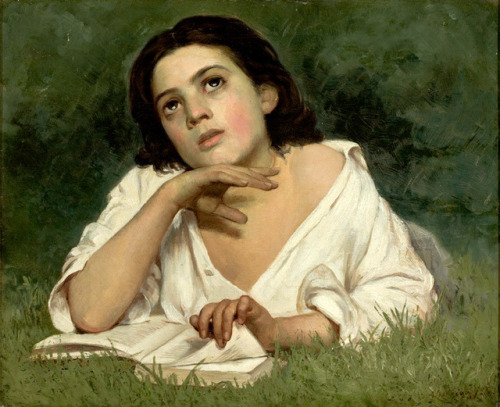 immortart: José Ferraz de Almeida Júnior, Girl With A Book, 1850.